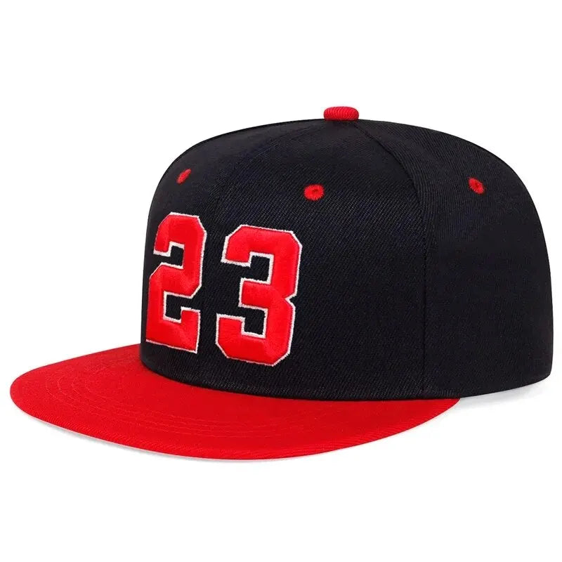 Unisex 23 Embroidery Hip-hop Hats Outdoor Adjustable Casual Baseball Caps Sunscreen Hat. Gifts for That Special Someone - She Vibess By C2P