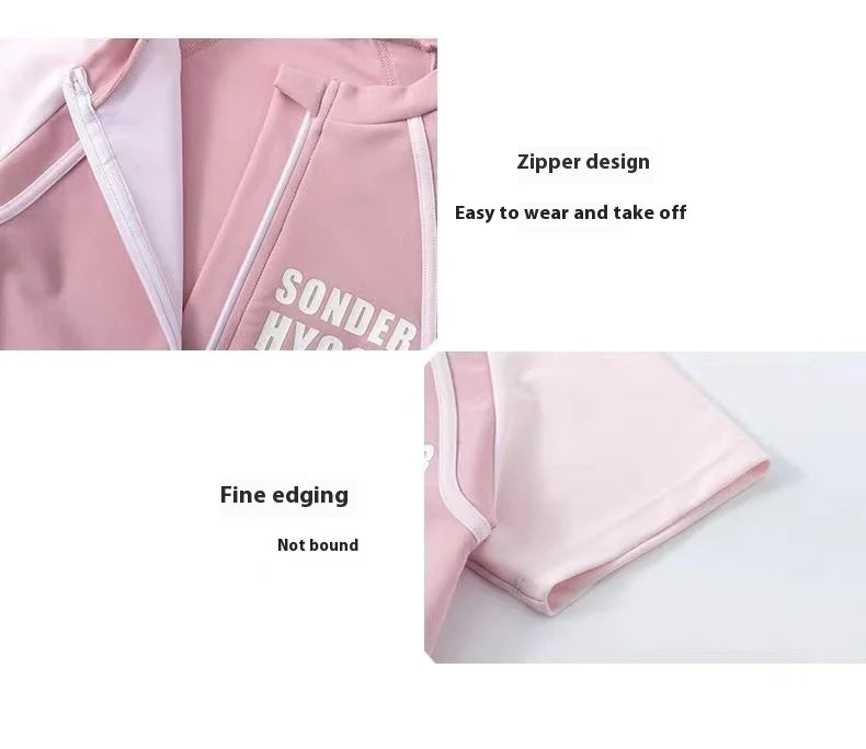 Children's Swimsuits, Women's Primary, Middle, And Big Children's Swimsuits, Summer New Girls' One-Piece Swimming Equipment - She Vibess By C2P