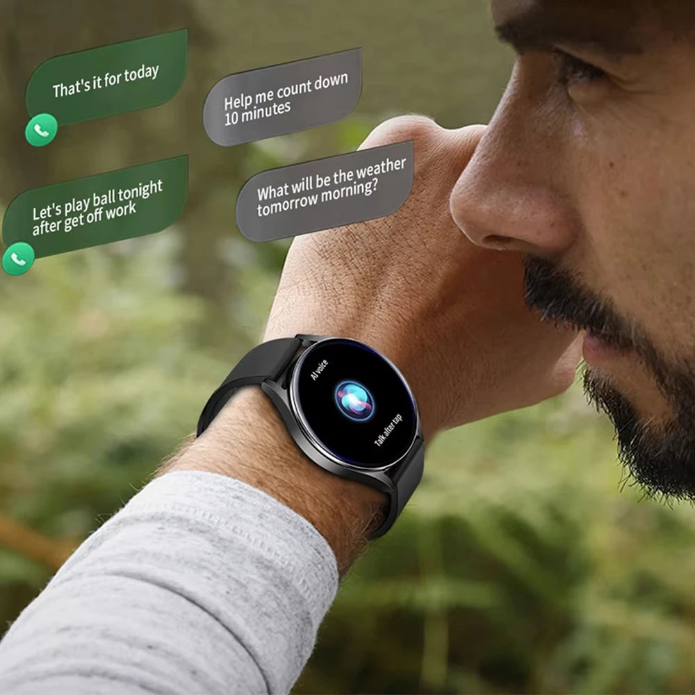 KESHUYOU New Smart Watch 6 Bluetooth Call Sports Health Monitoring Men Smart Watch Gift For Android IOS-that Special Someone. - She Vibess By C2P