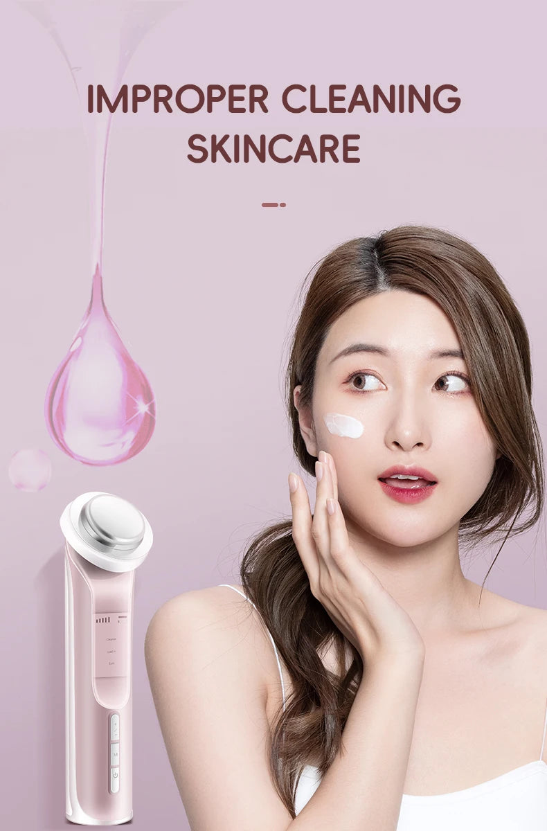 KSKIN Multifunctional Facial Skin Care Beauty Massager Electric Facial Massage Device Clean Face Skin Rejuvenation Beauty Device - She Vibess By C2P