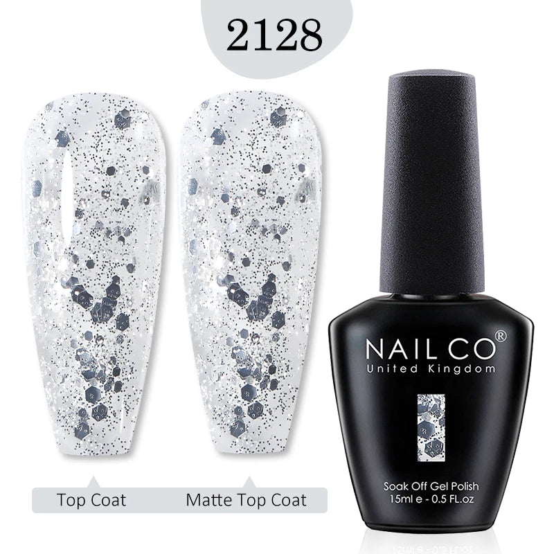 NAILCO 15ml Nail Gel Polish Red Pink Nude Soak off UV LED Long Lasting Eco-Friendly Professional Nail Beauty Salon Lacquer Varnish - She Vibess By C2P