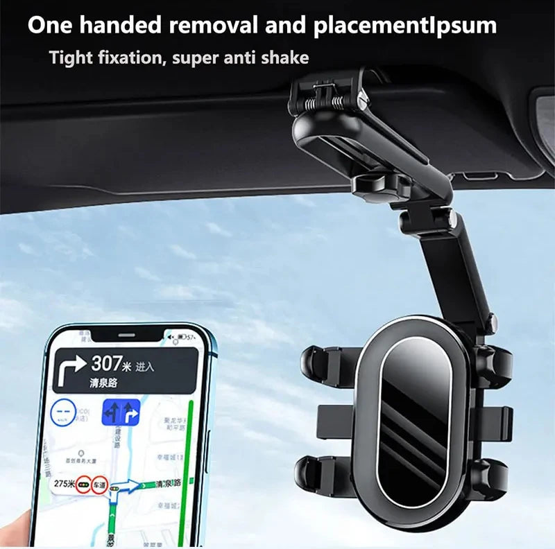 Car Mobile Phone Stand Sun Visor Navigation Car Support Stand General Direct Vision Car Multi-functional Mobile Phone Stand