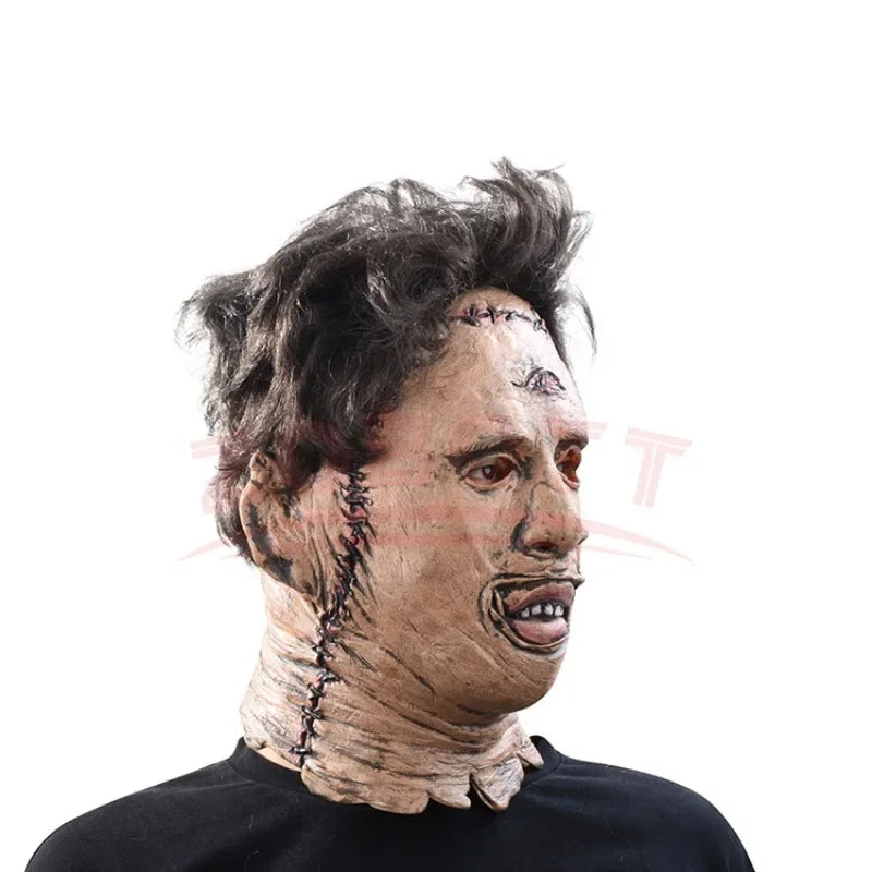 Texas Chainsaw Massacre Leatherface Mask Halloween Horror Fancy Dress Party Cosplay Latex Masks Halloween Party Latex Ball Mask - She Vibess By C2P