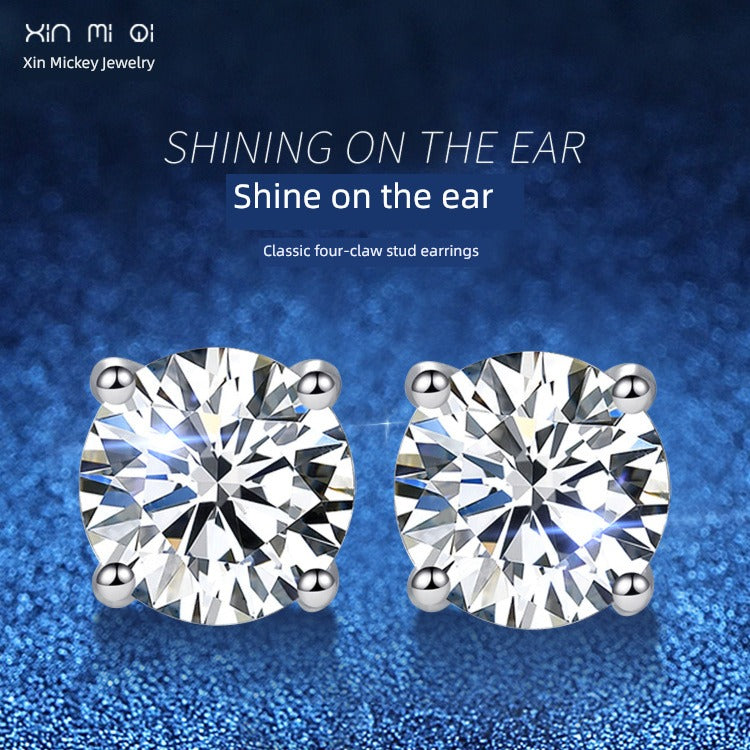 Pt950 Platinum Valentine's Day Diamond Gift Jewelry for Girlfriend - She Vibess By C2P