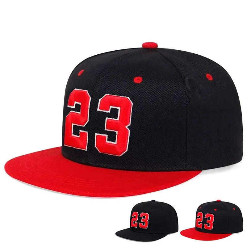 Unisex 23 Embroidery Hip-hop Hats Outdoor Adjustable Casual Baseball Caps Sunscreen Hat. Gifts for That Special Someone - She Vibess By C2P
