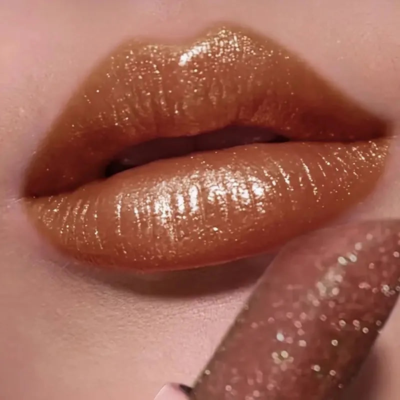 Pearlescent lipstick, long-lasting waterproof lipstick, create charming and plump lips - She Vibess By C2P