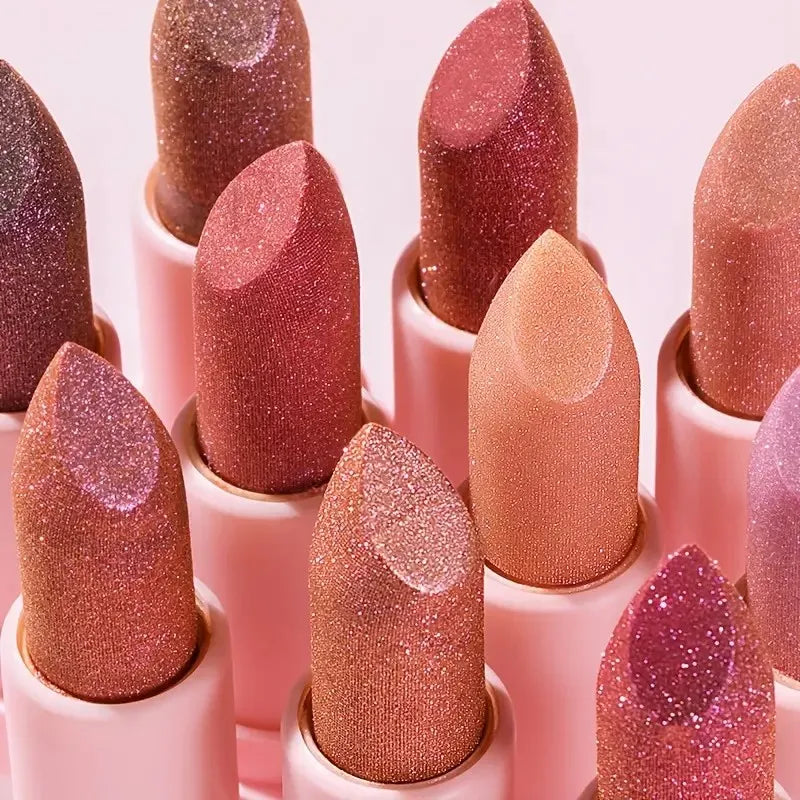 Pearlescent lipstick, long-lasting waterproof lipstick, create charming and plump lips - She Vibess By C2P