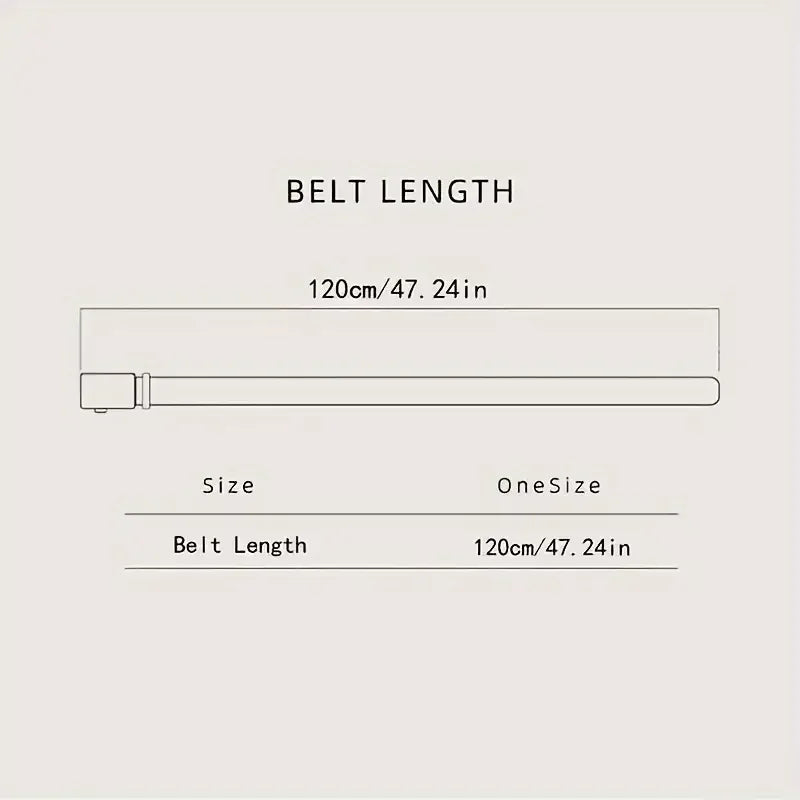Stylish Men's PU Leather Belt - Fashion Belts for Daily Life, Leisure, Party, Festival, Work, and Business Automatic Buckle,that Special Someone. - She Vibess By C2P