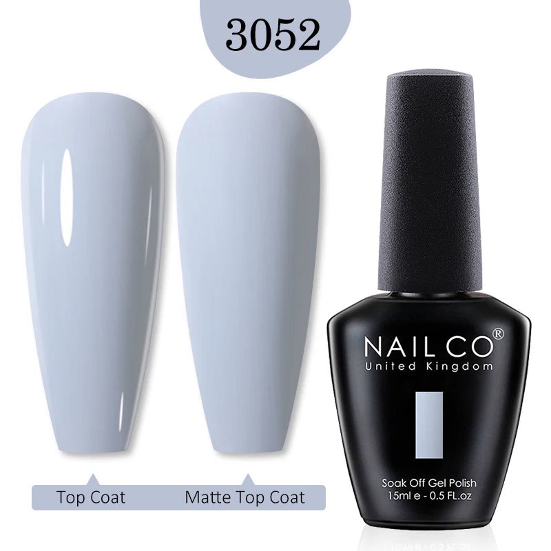 NAILCO 15ml Nail Gel Polish Red Pink Nude Soak off UV LED Long Lasting Eco-Friendly Professional Nail Beauty Salon Lacquer Varnish - She Vibess By C2P