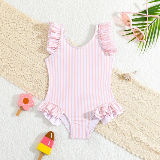 Girls' Swimwear Swimsuit Kids Swim Suits Athletic Bathing Suit For Swim Team Summer Beachwear for Kids - She Vibess By C2P