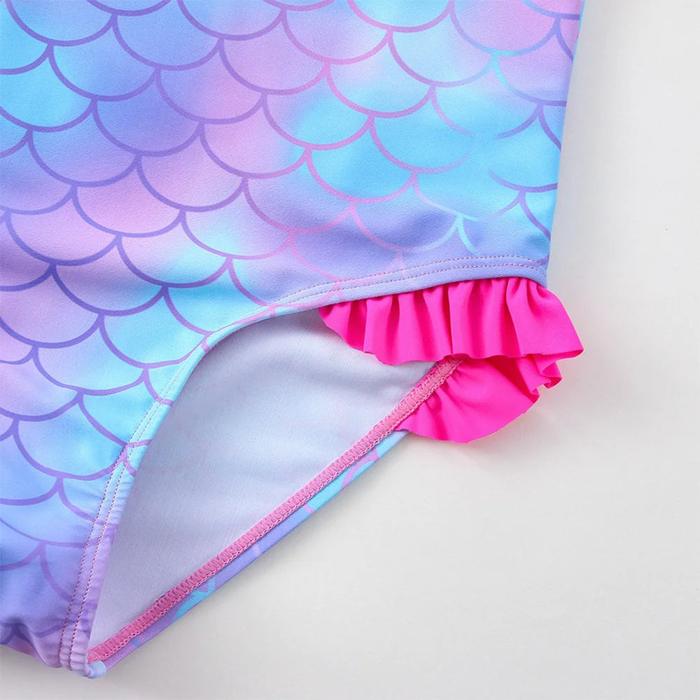 My Melody Girls Tankini Swimsuits Summer Beach wear Kids Wear Bathing Suits Children's Bikini Dresses Swimsuits Fashion Mermaid - She Vibess By C2P
