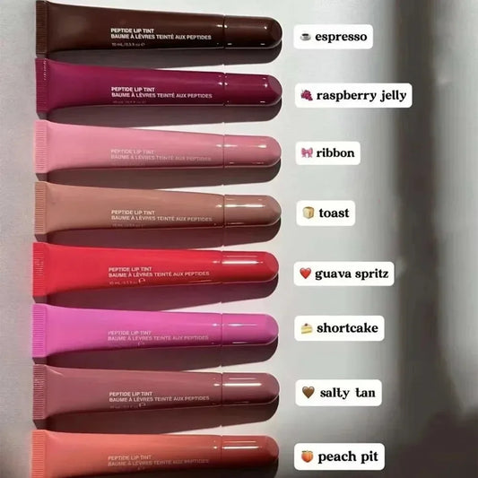 9 Colors Lip Glosses Plump Moisturizing Lip Glaze Essence Gel Oil Long Lasting Nourishing Lipstick Care Products For Women Girls - She Vibess By C2P