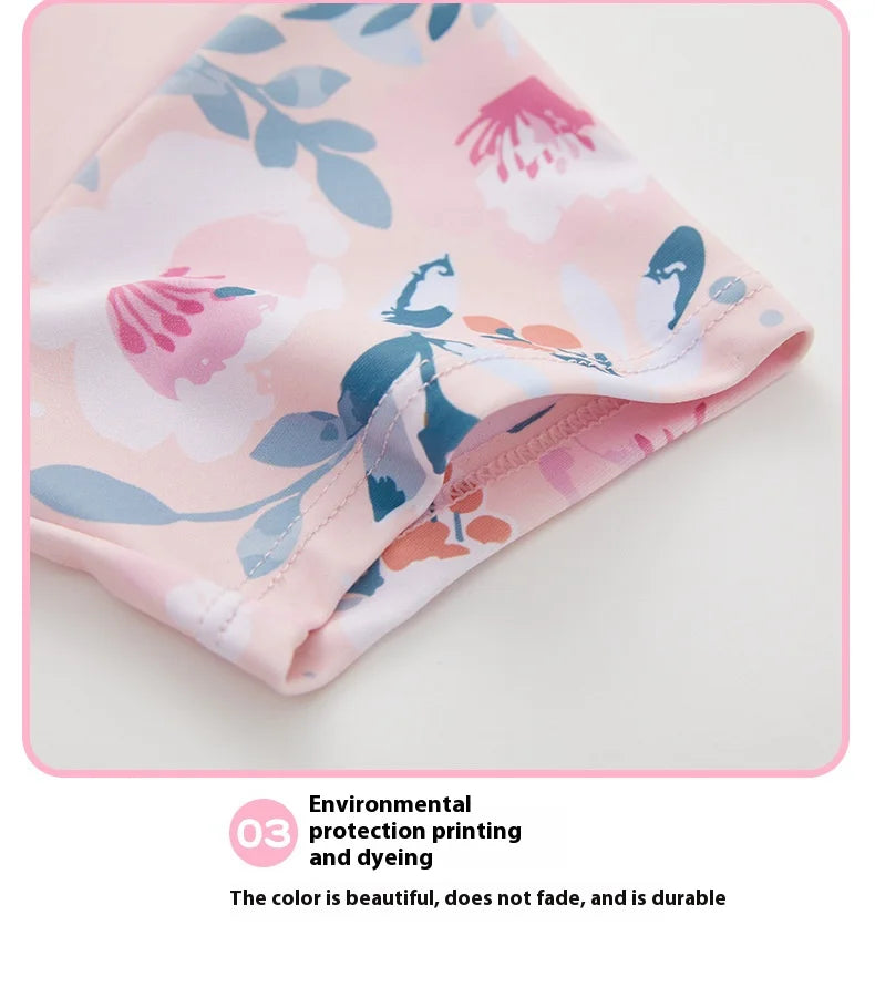 Children's Swimsuits, Summer New Small, Middle, Big Children, Girls, Casual Sports Swimsuits, Swimsuits, Skirts, Student Swimwea - She Vibess By C2P