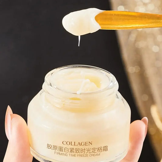Collagen Face Cream Lifting Firming Cream Moisturizing, Illuminating,Reduces Wrinkles & Fine Lines Brighten Skin Products - She Vibess By C2P