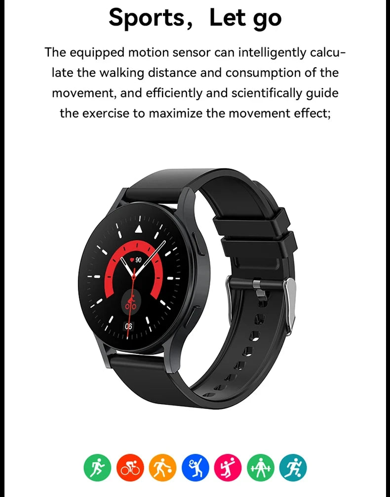 KESHUYOU New Smart Watch 6 Bluetooth Call Sports Health Monitoring Men Smart Watch Gift For Android IOS-that Special Someone. - She Vibess By C2P