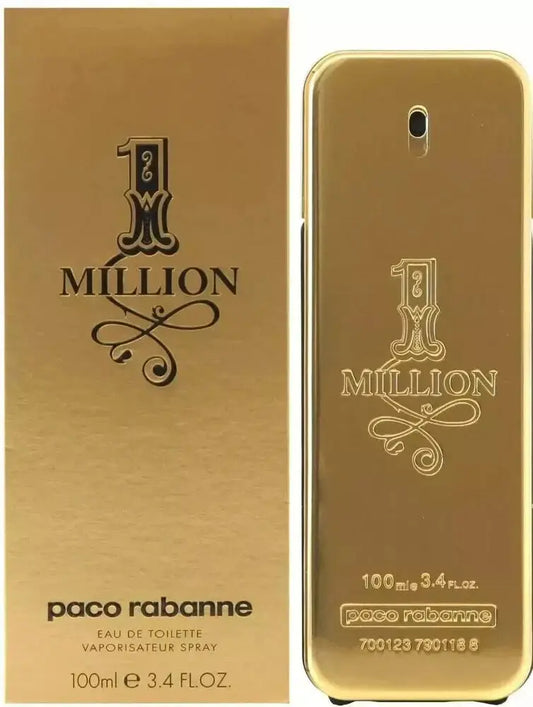 1 Million By Paco Rabanne For Men's Eau De Toilette TESTER 3.4 fl oz 100 ml  Men's Cologne New in Box USA - She Vibess By C2P