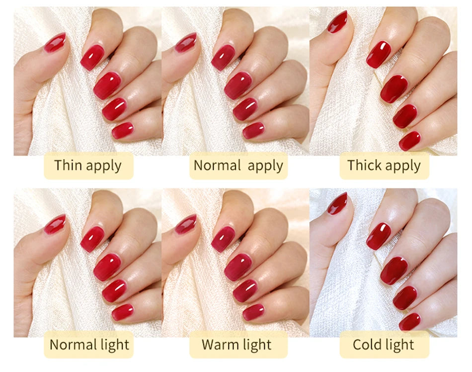 BORN PRETTY 30ml Glitter Acrylic Gel Finger Extension Nail Polish Silver Pink Extension Gel Polish Soak Off Nail Slip Solution - She Vibess By C2P