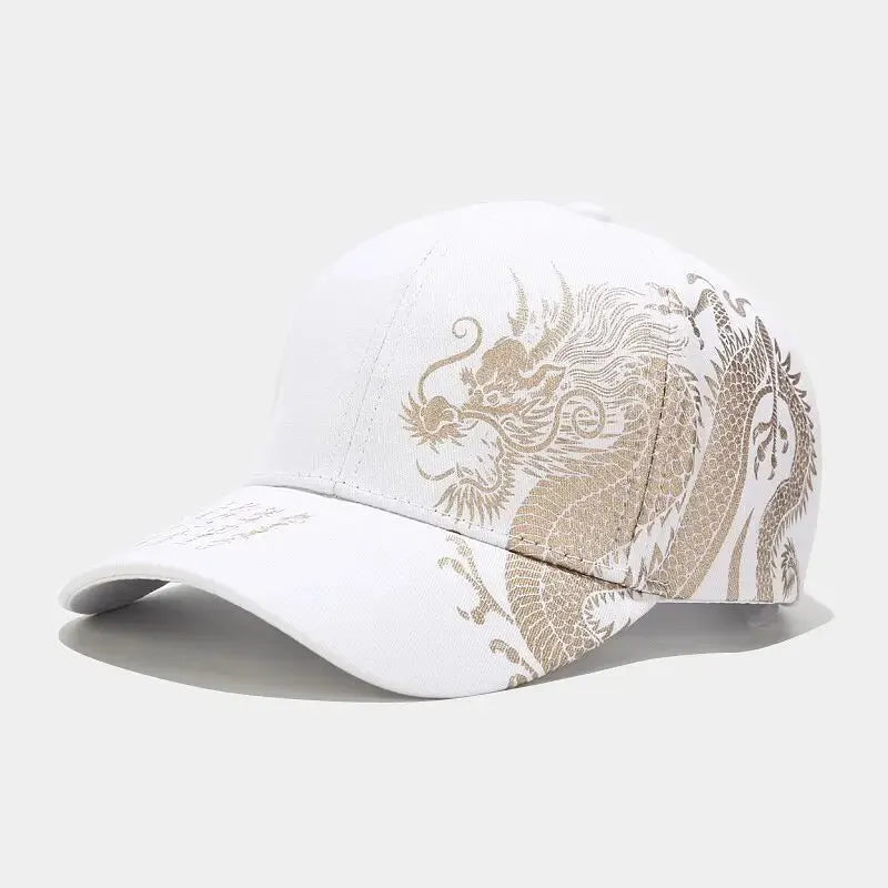 Chinese Style Dragon Pattern Baseball Hat For Men And Women, Versatile National Tide Cap, Hip Hop Hip Hop Skateboarding, Cool and a Gifts for That Special Someone - She Vibess By C2P