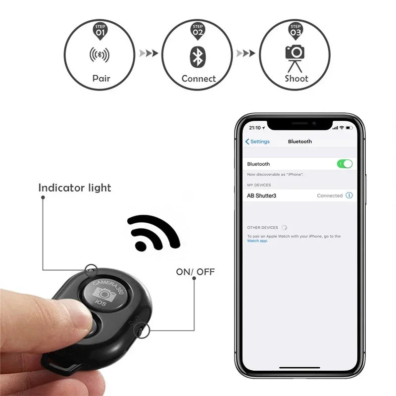 3120 Tripod for Phone 100cm Universal Phone Video Tripod Stand with Bluetooth Selfie Remote Video Recording  Photography Stand - She Vibess By C2P