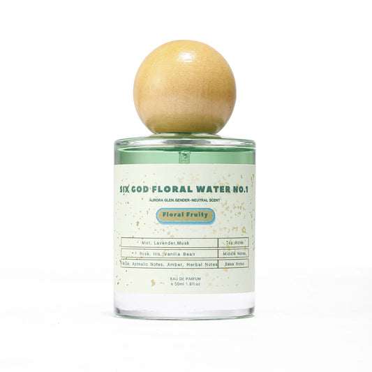 Perfume SiX god Floral Water NO.1 Unisex Perfume - Floral-Fruity Scent with Musk & Amber , Long-Lasting Fragrance - She Vibess By C2P
