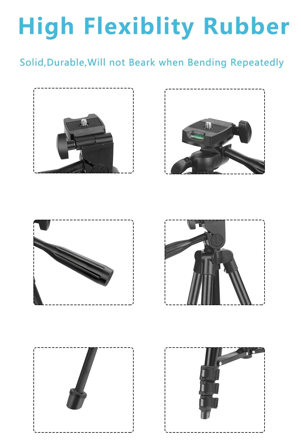 3120 Tripod for Phone 100cm Universal Phone Video Tripod Stand with Bluetooth Selfie Remote Video Recording  Photography Stand - She Vibess By C2P
