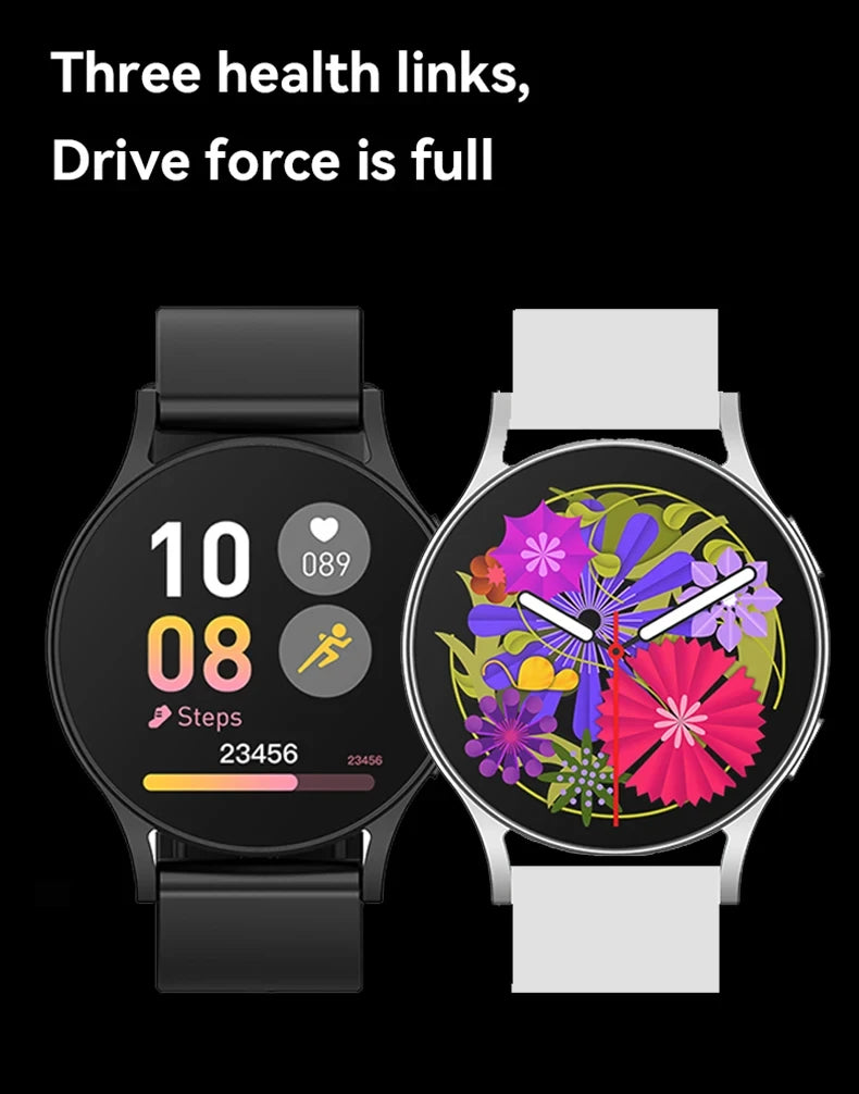 KESHUYOU New Smart Watch 6 Bluetooth Call Sports Health Monitoring Men Smart Watch Gift For Android IOS-that Special Someone. - She Vibess By C2P