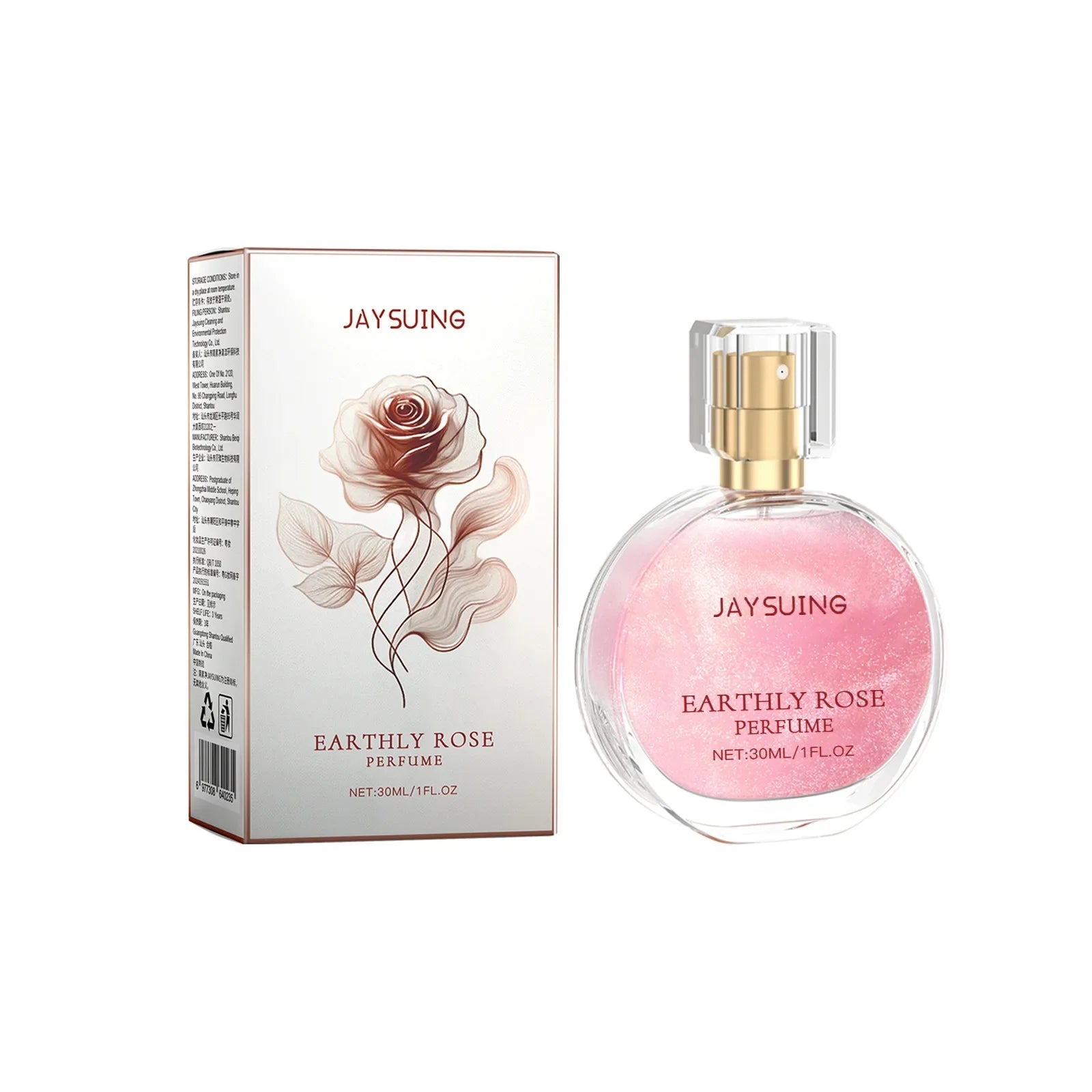 Perfume Womens Long Lasting Enchanter Rose Floral Fragrance Body Sprays Moisturize Fresh Scent Skin Deodorant Pheromone Perfumes - She Vibess By C2P