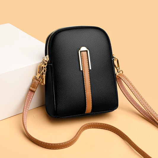High Quality Genuine Leather Luxury Handbags Women Bag Designer Female Crossbody Shoulder Bags 2023 Ladies Cowhide Messenger Sac - She Vibess By C2P