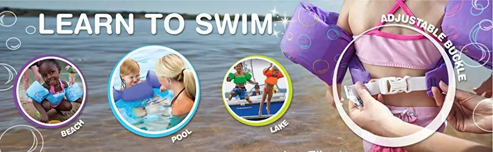 Swim Arm Band for Kid Toddler Swim Vest Cute Cartoon Swimming Wings Pool Floats Sleeve Water Learning Swim Training Equipment - She Vibess By C2P