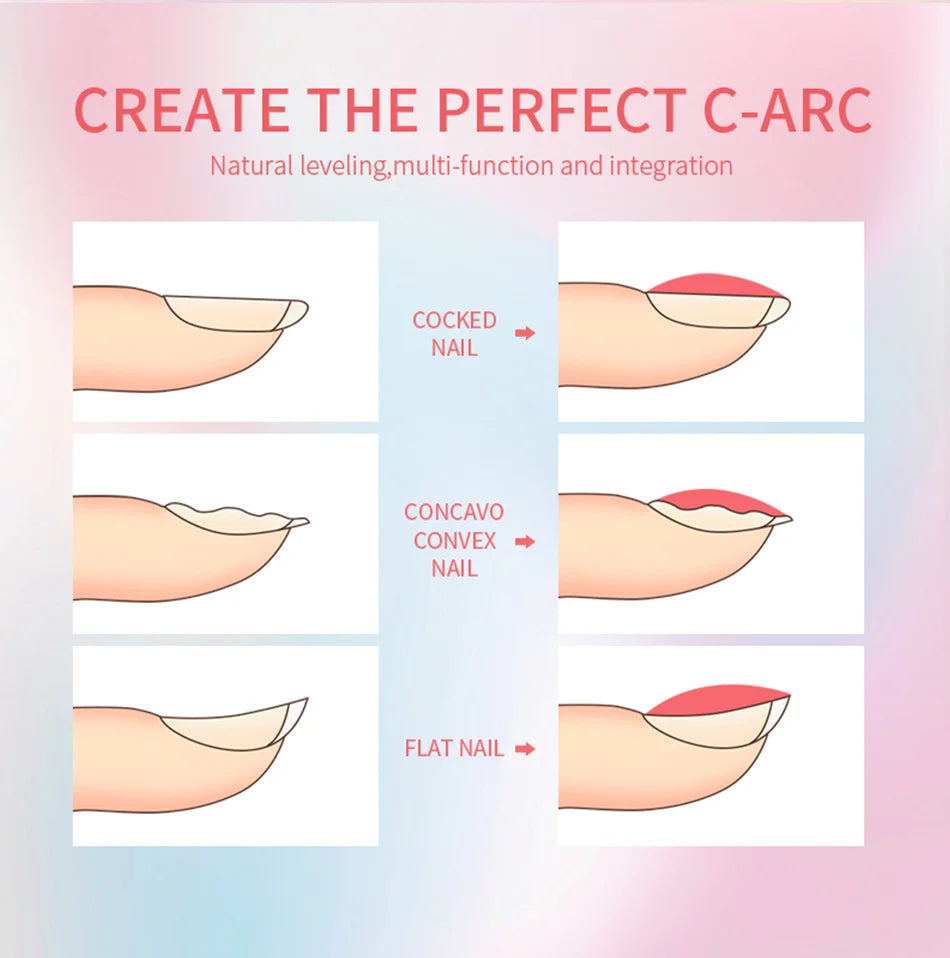 BORN PRETTY Milky Pink Rubber Base Gel Nail Polish Glitter 15ml Semi-Permanent Varnish Soak Off Self Leveling UV LED Gel - She Vibess By C2P