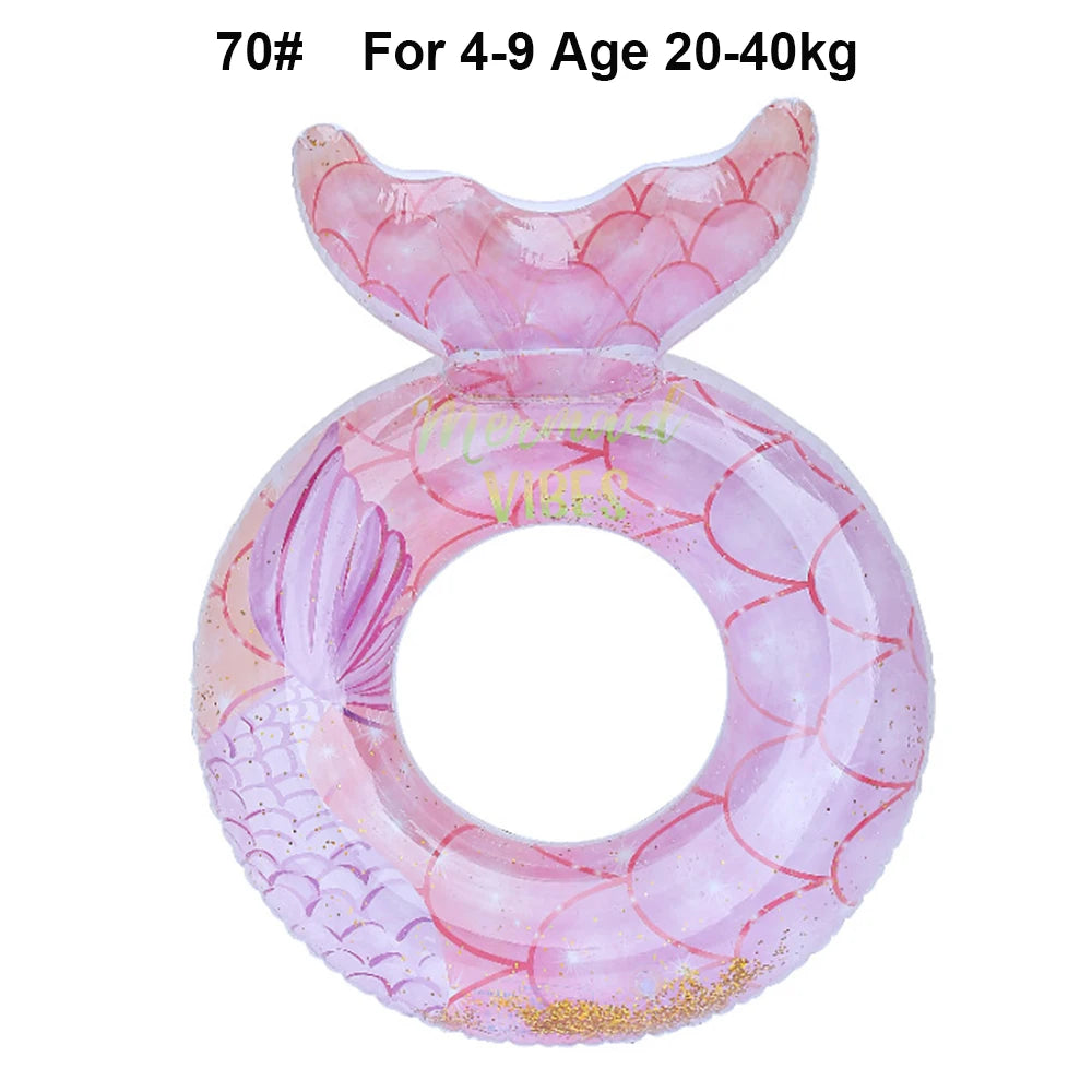 Rooxin Baby Child Swim Tube Inflatable Swimming Seat Ring For Kid Adult Swim Circle Swim Pool Float Water Play Equipment ﻿ - She Vibess By C2P