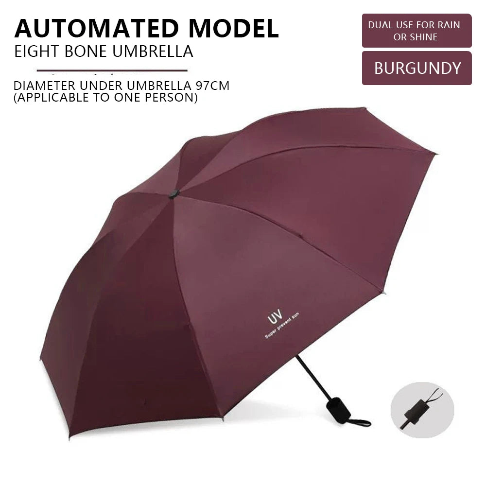 Umbrellas Sun umbrellas Cartoon rain and sunny manually folded student portable sunshade Sunshade accessories Outdoor equipment - She Vibess By C2P