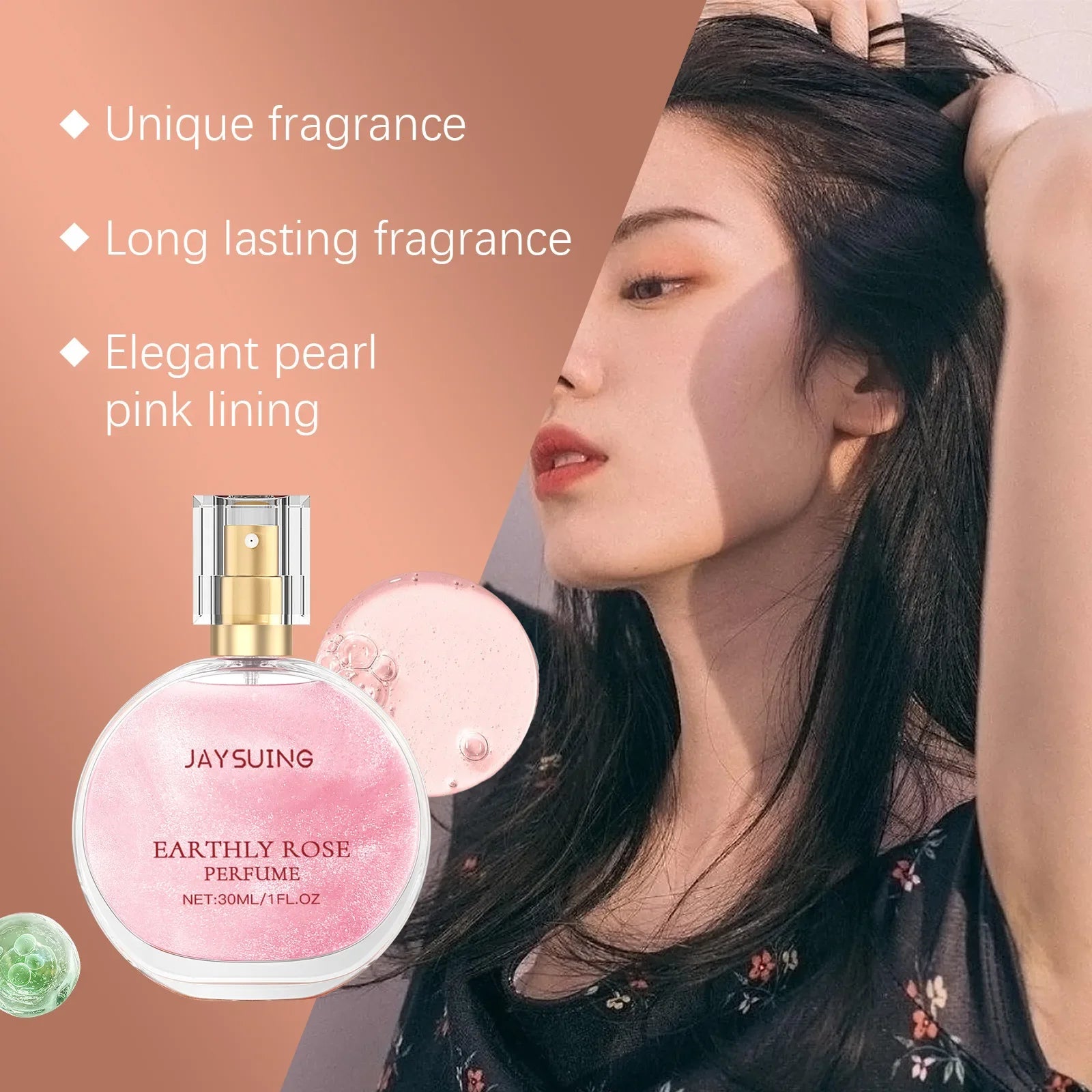 Perfume Womens Long Lasting Enchanter Rose Floral Fragrance Body Sprays Moisturize Fresh Scent Skin Deodorant Pheromone Perfumes - She Vibess By C2P