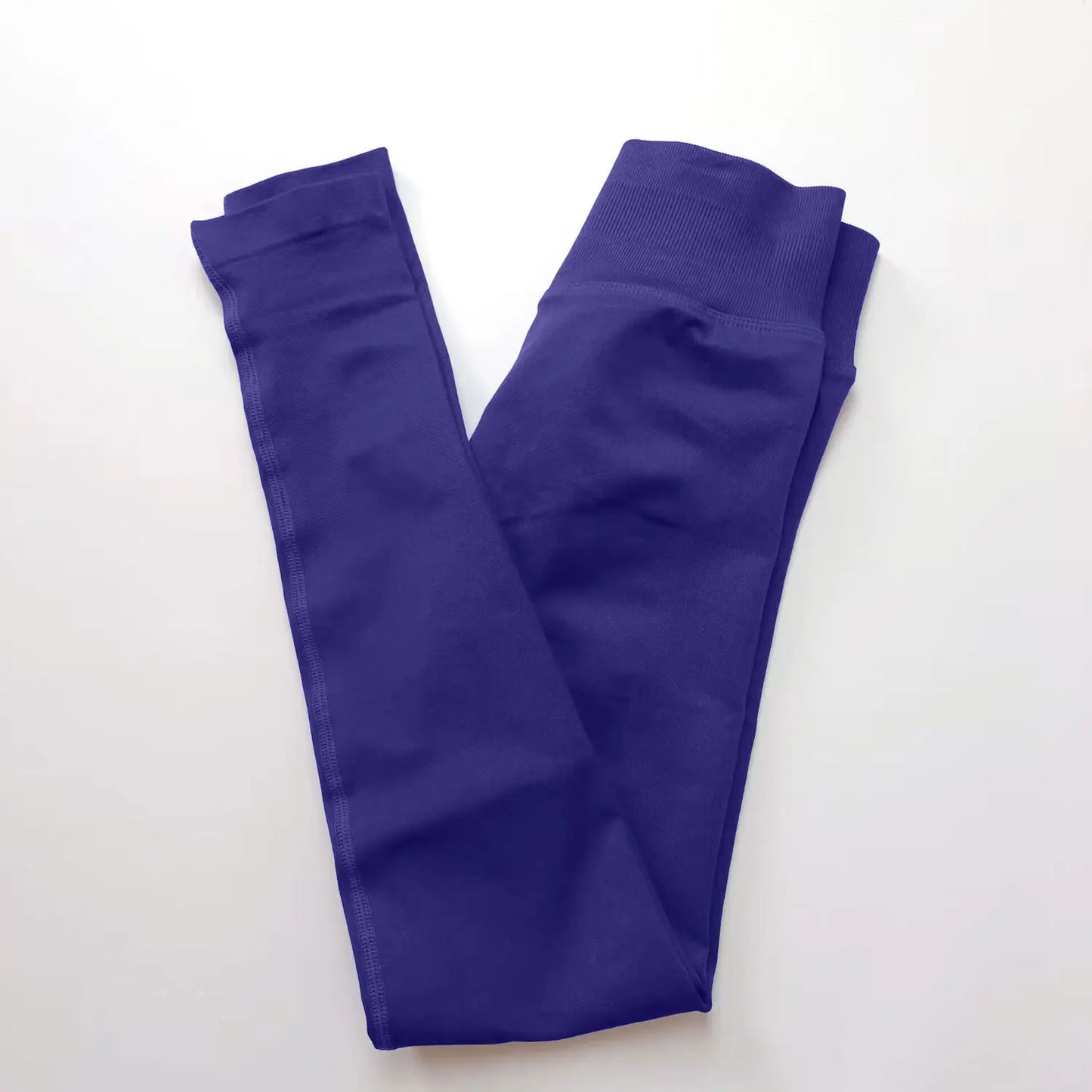 NCLAGEN Gym Seamless Leggings Woman Pilates Yoga Pants Scrunch Butt Tummy Control Squat Proof Fitness Running Workout Tights