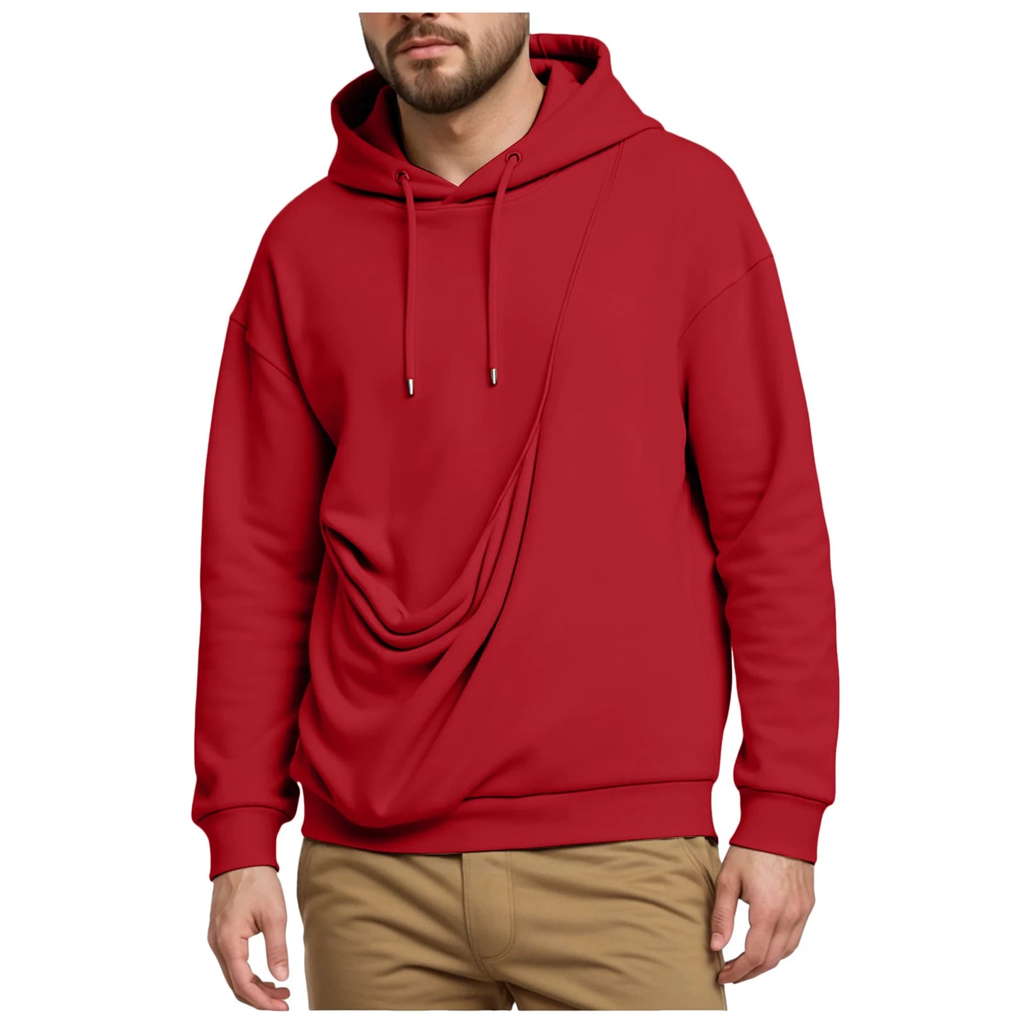 New Pure Cashmere Sweater For Men Unisex Cat And Dog Bag Hooded Sweatshirt Pocket Pet Bag Holder Sweatshirt мужская одежда