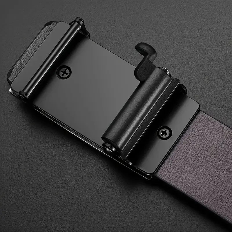 Stylish Men's PU Leather Belt - Fashion Belts for Daily Life, Leisure, Party, Festival, Work, and Business Automatic Buckle,that Special Someone. - She Vibess By C2P