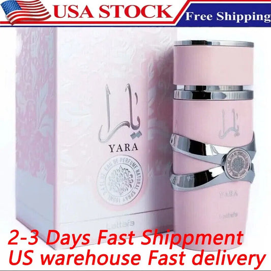 Yara by Lattafa Perfumes | Eau De Parfum - 100ml (3.4 fl oz) | - Women Long-Lasting Floral Scent Best Valentine's Day Gif - She Vibess By C2P