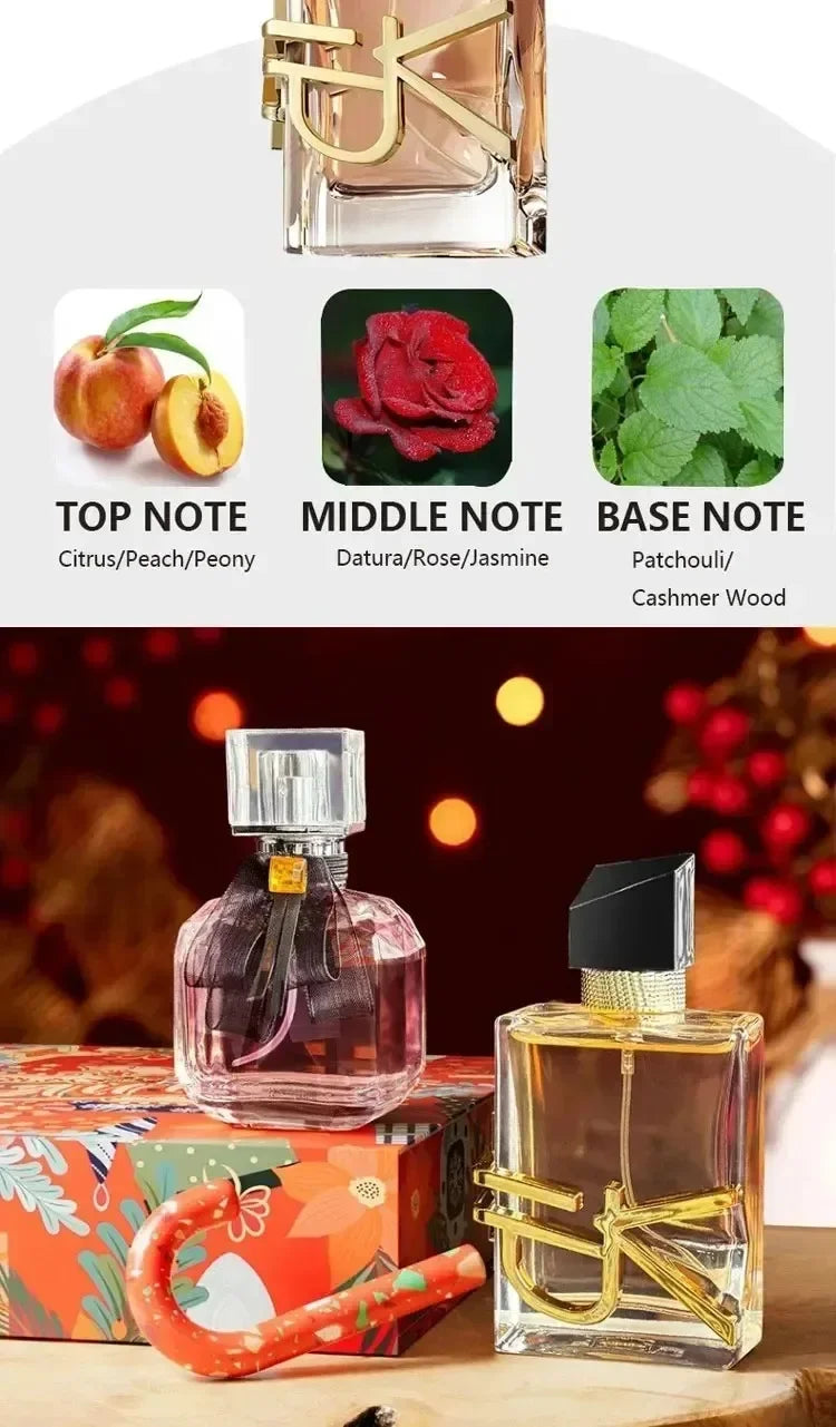 Perfume Floral Scent Lasting Fragrance Pheromone Eau De Parfum High Quality Gift for Women Perfumes Spray Luxury Gift Set - She Vibess By C2P
