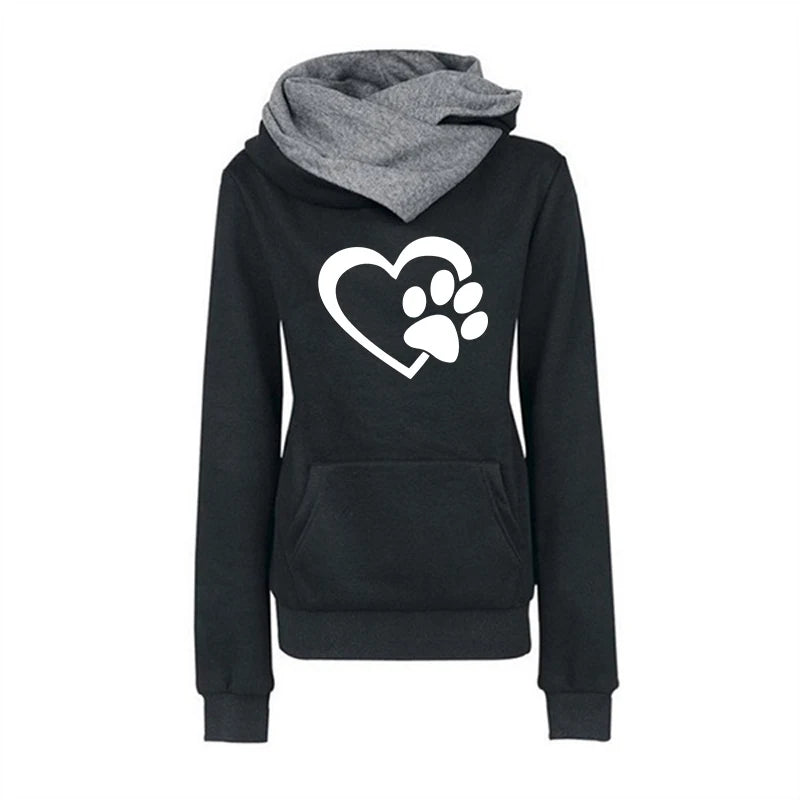 Woman Clothing 2024 New Hoodies Fashion Women Sweatshirts Long Sleeve Top Daily Pullovers High Quality Streetwear Jogging Casual - She Vibess By C2P