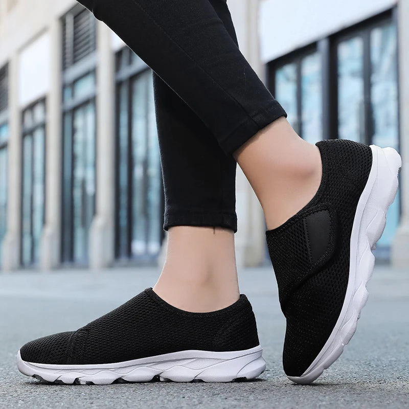 New Casual Orthopedics Wide Feet Swollen Shoes Thumb Eversion Adjusting Soft Comfortable Diabetic Shoe Walking Shoes - She Vibess By C2P