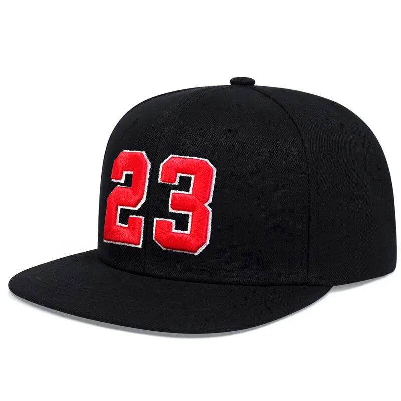 Unisex 23 Embroidery Hip-hop Hats Outdoor Adjustable Casual Baseball Caps Sunscreen Hat. Gifts for That Special Someone - She Vibess By C2P