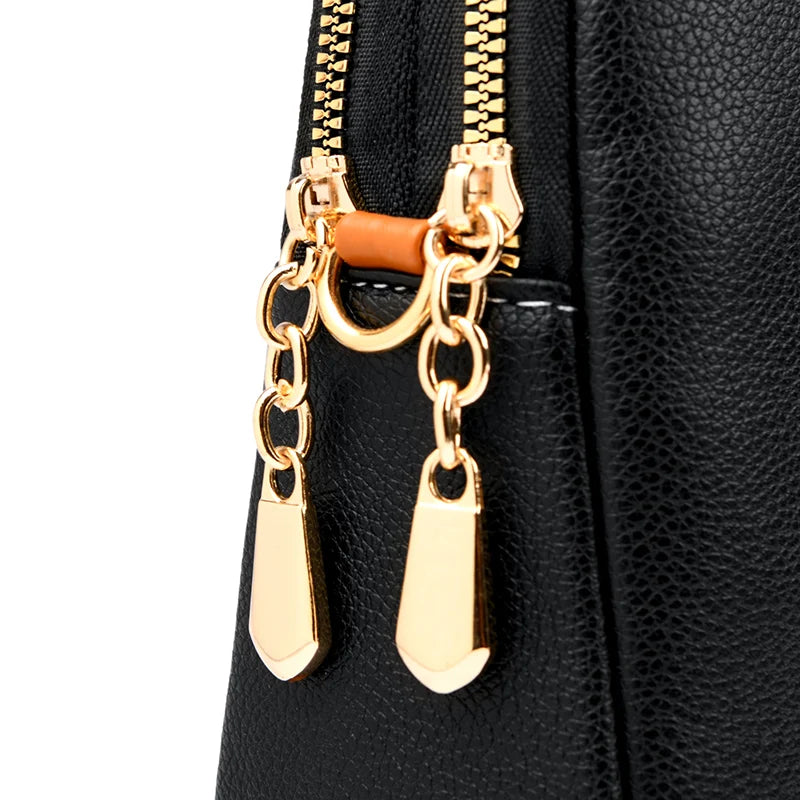 High Quality Genuine Leather Luxury Handbags Women Bag Designer Female Crossbody Shoulder Bags 2023 Ladies Cowhide Messenger Sac - She Vibess By C2P