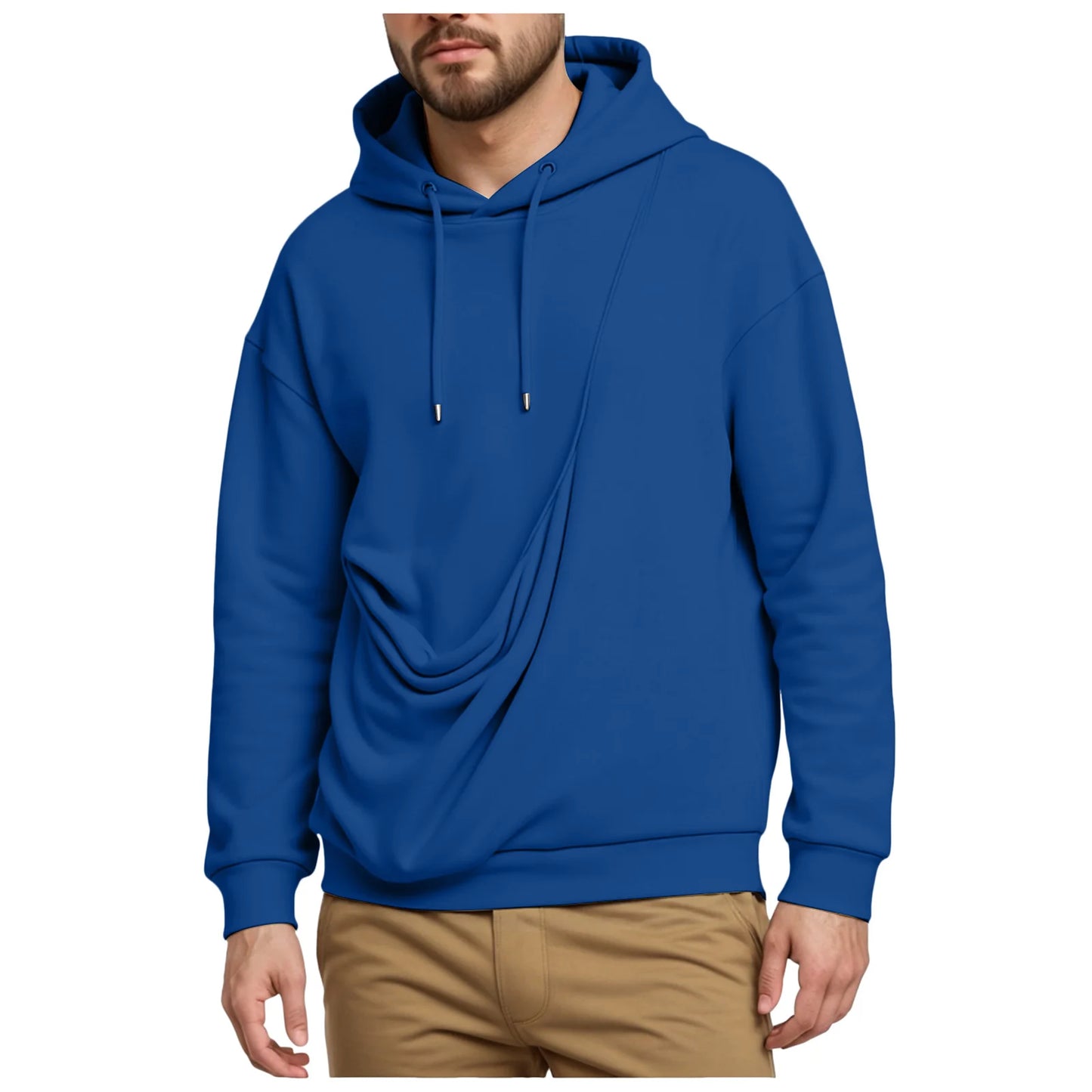 New Pure Cashmere Sweater For Men Unisex Cat And Dog Bag Hooded Sweatshirt Pocket Pet Bag Holder Sweatshirt мужская одежда