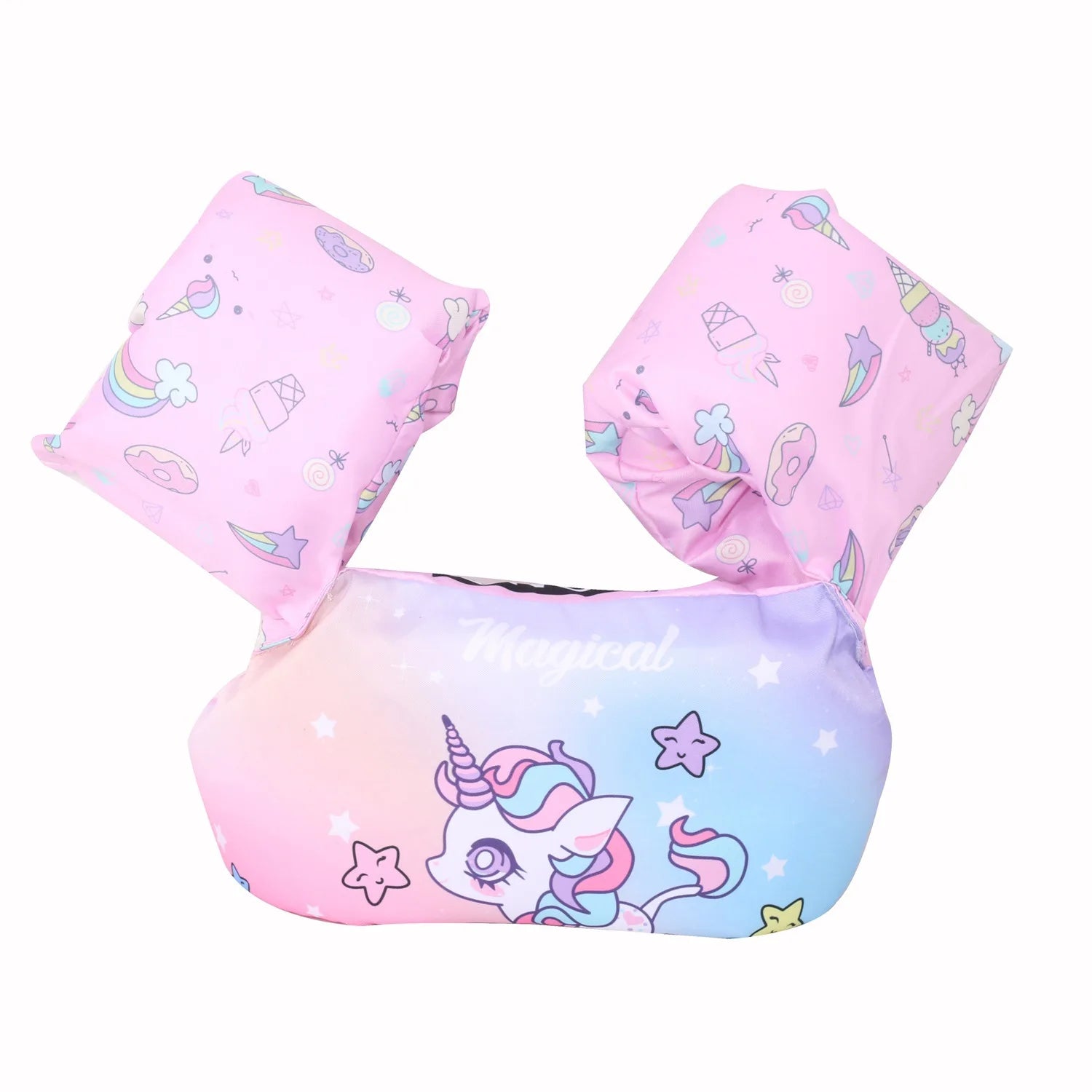 Swim Arm Band for Kid Toddler Swim Vest Cute Cartoon Swimming Wings Pool Floats Sleeve Water Learning Swim Training Equipment - She Vibess By C2P