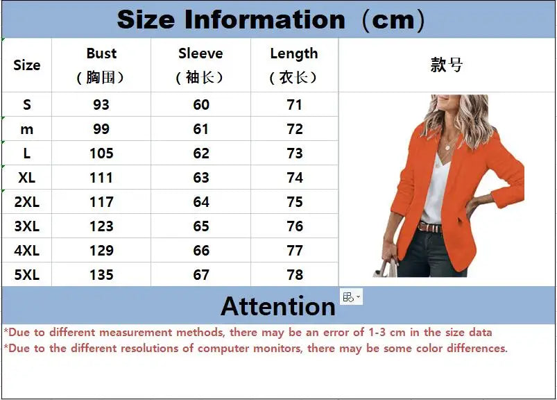 New Temperament Coat Women's Long Sleeve Solid Color Suit Collar Single Breasted Suit - She Vibess By C2P
