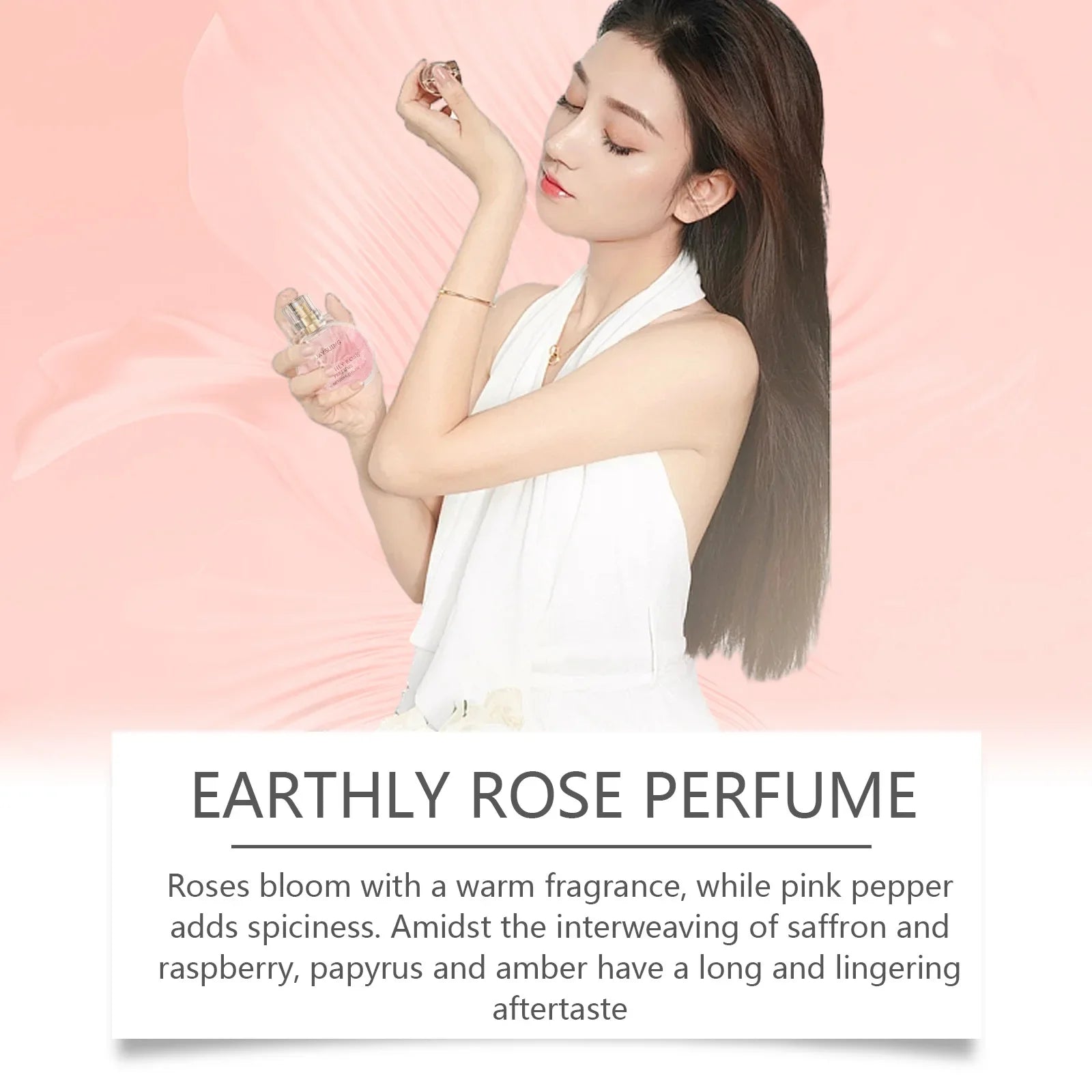 Perfume Womens Long Lasting Enchanter Rose Floral Fragrance Body Sprays Moisturize Fresh Scent Skin Deodorant Pheromone Perfumes - She Vibess By C2P
