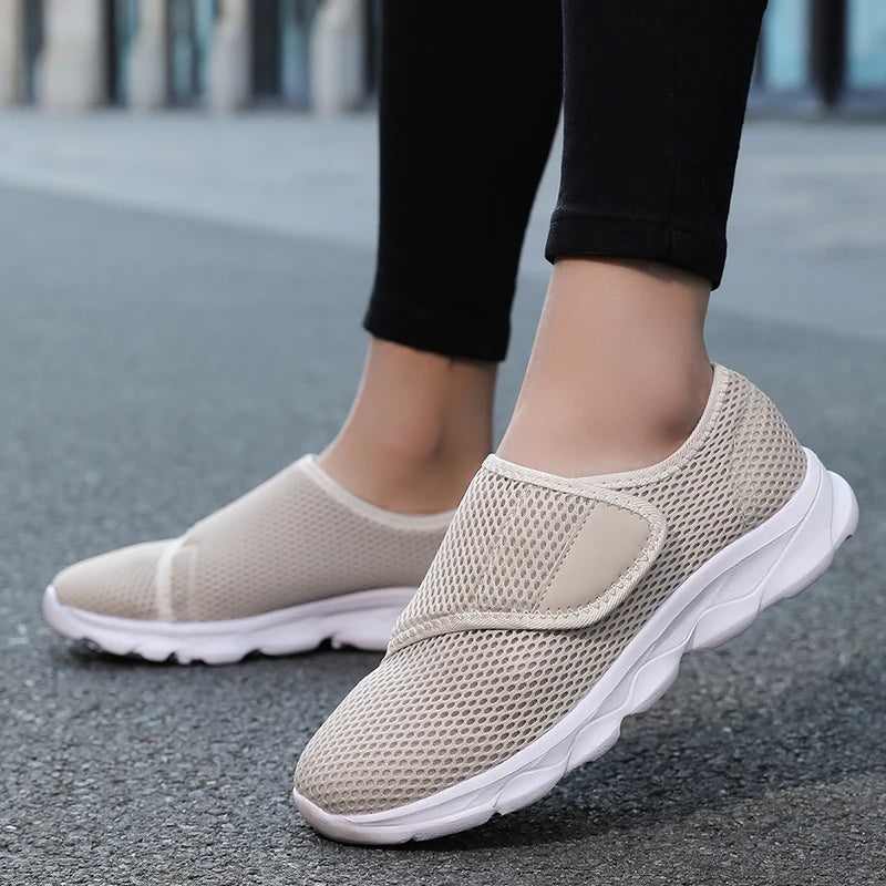 New Casual Orthopedics Wide Feet Swollen Shoes Thumb Eversion Adjusting Soft Comfortable Diabetic Shoe Walking Shoes - She Vibess By C2P