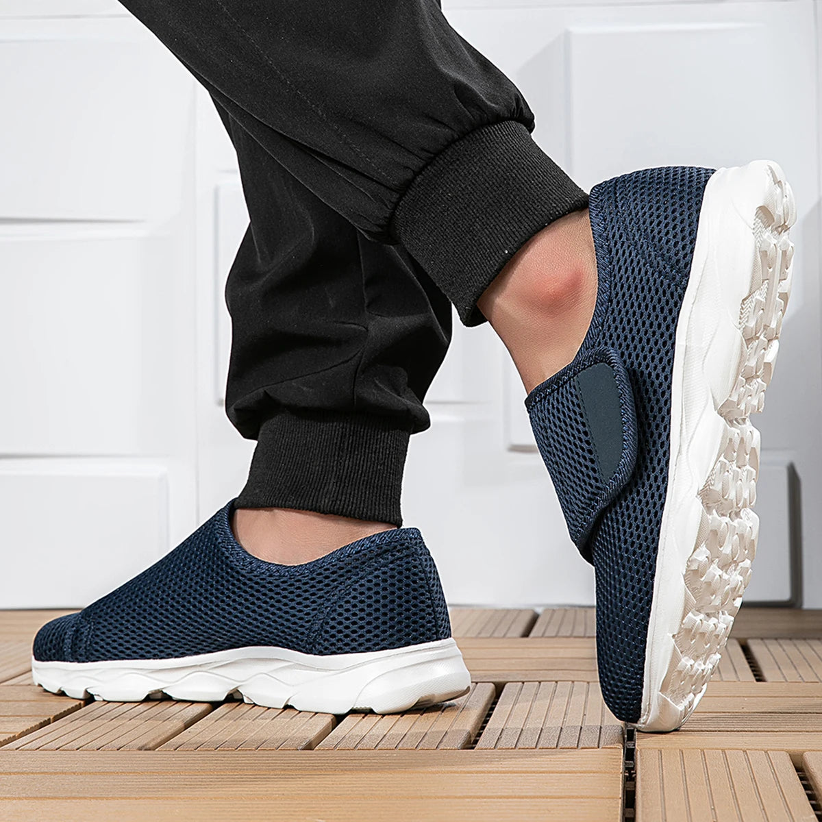 New Casual Orthopedics Wide Feet Swollen Shoes Thumb Eversion Adjusting Soft Comfortable Diabetic Shoe Walking Shoes - She Vibess By C2P