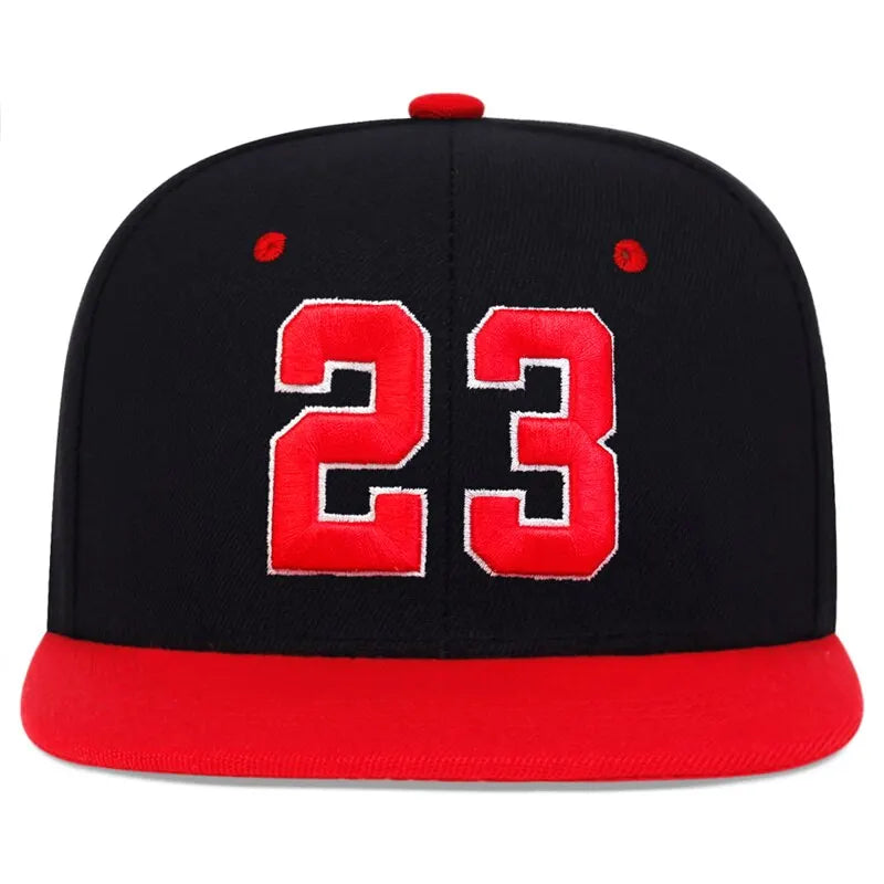 Unisex 23 Embroidery Hip-hop Hats Outdoor Adjustable Casual Baseball Caps Sunscreen Hat. Gifts for That Special Someone - She Vibess By C2P