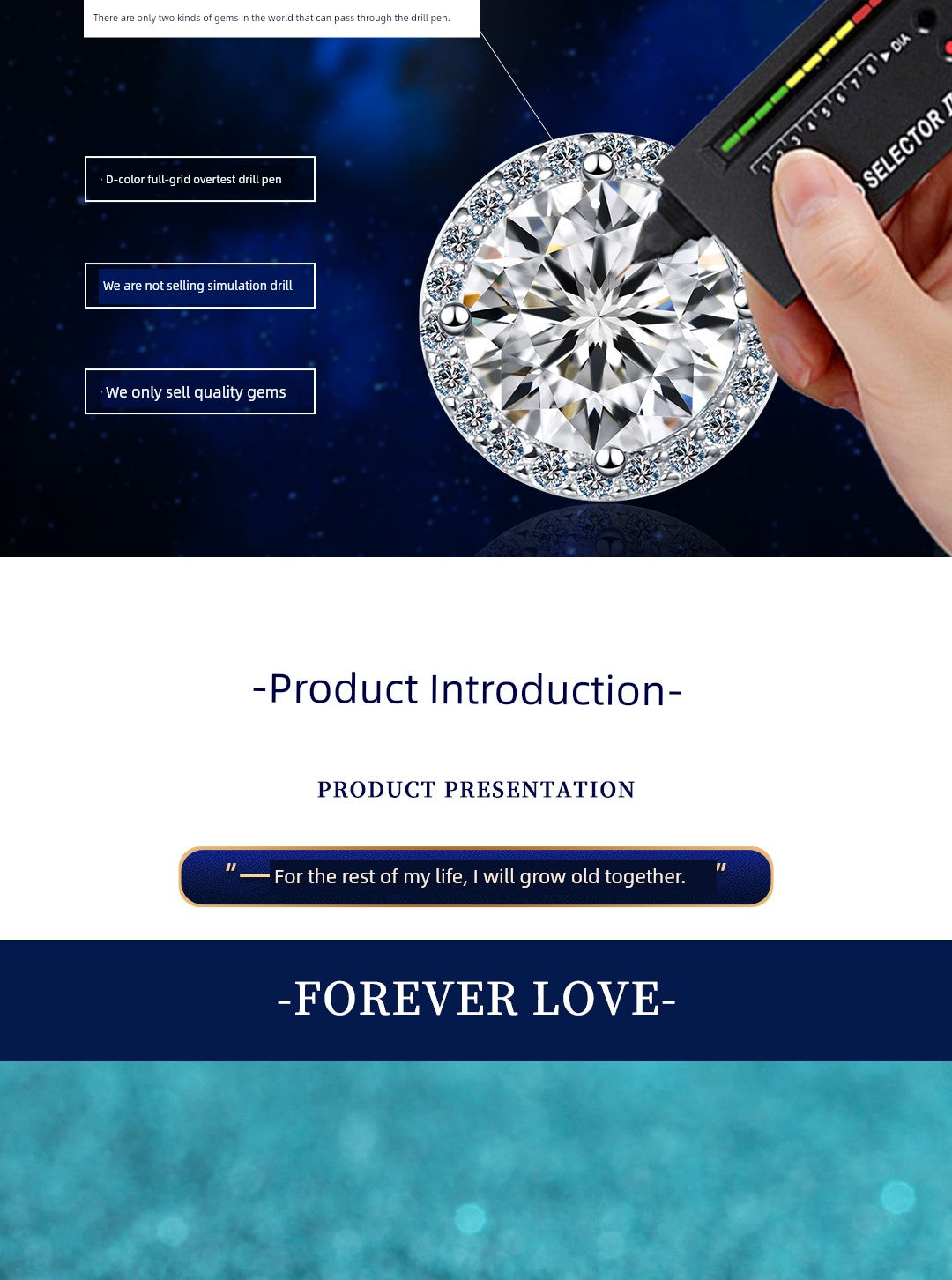 Genuine Goods Moissanite Stud Jewelry Earrings for Women Classy round Bag Diamond Earrings Special-Interest Earrings Silver Earrings Bone Nail Birthday Gift - She Vibess By C2P